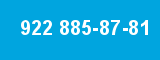 922 885-87-81